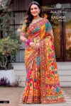 Raghwi Vol 2 By Kashvi Chinon Printed Beads Saree 